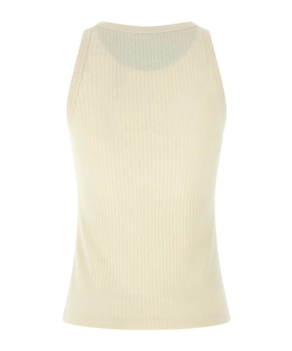 Marni Logo Patch Knitted Tank Top