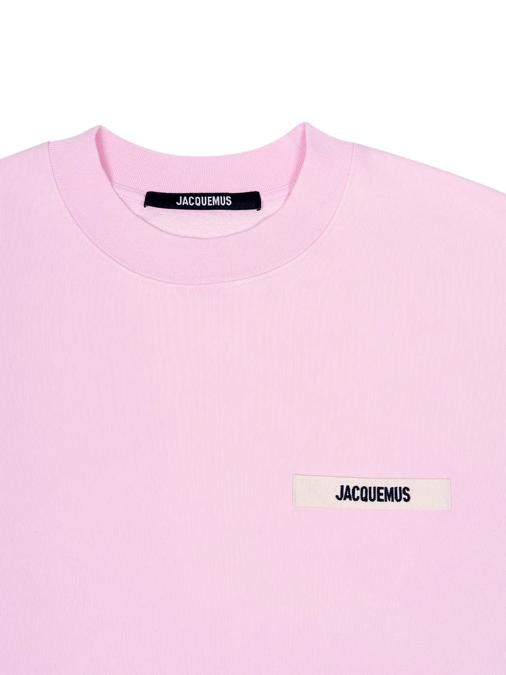Jacquemus Logo Patch Crewneck Sweatshirt