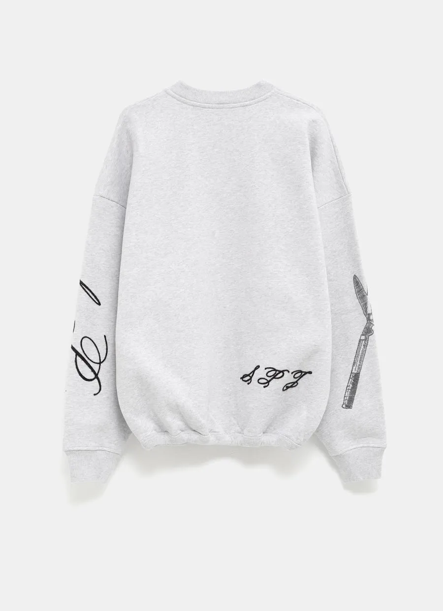 Jacquemus Logo Printed Crewneck Sweatshirt