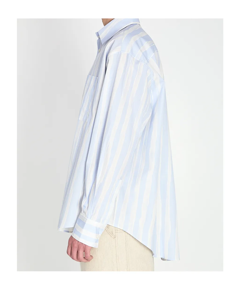 Jacquemus La Chemise Camargue Striped Shirt