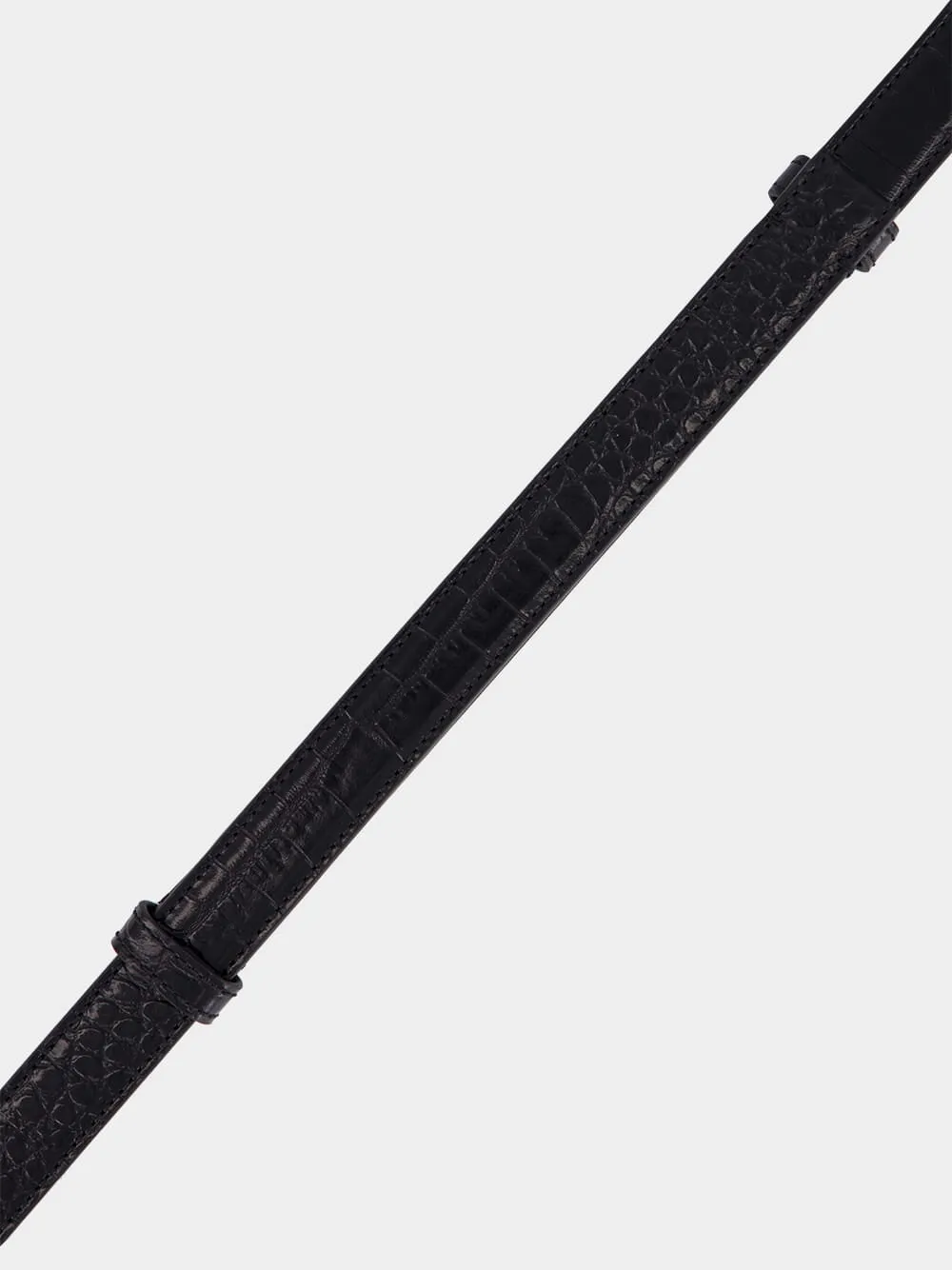 Tom Ford Embossed Buckled Belt