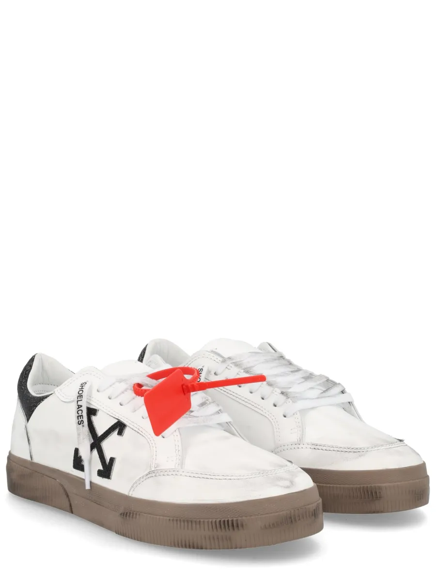 Off-White Logo Patch Lace-Up Sneakers