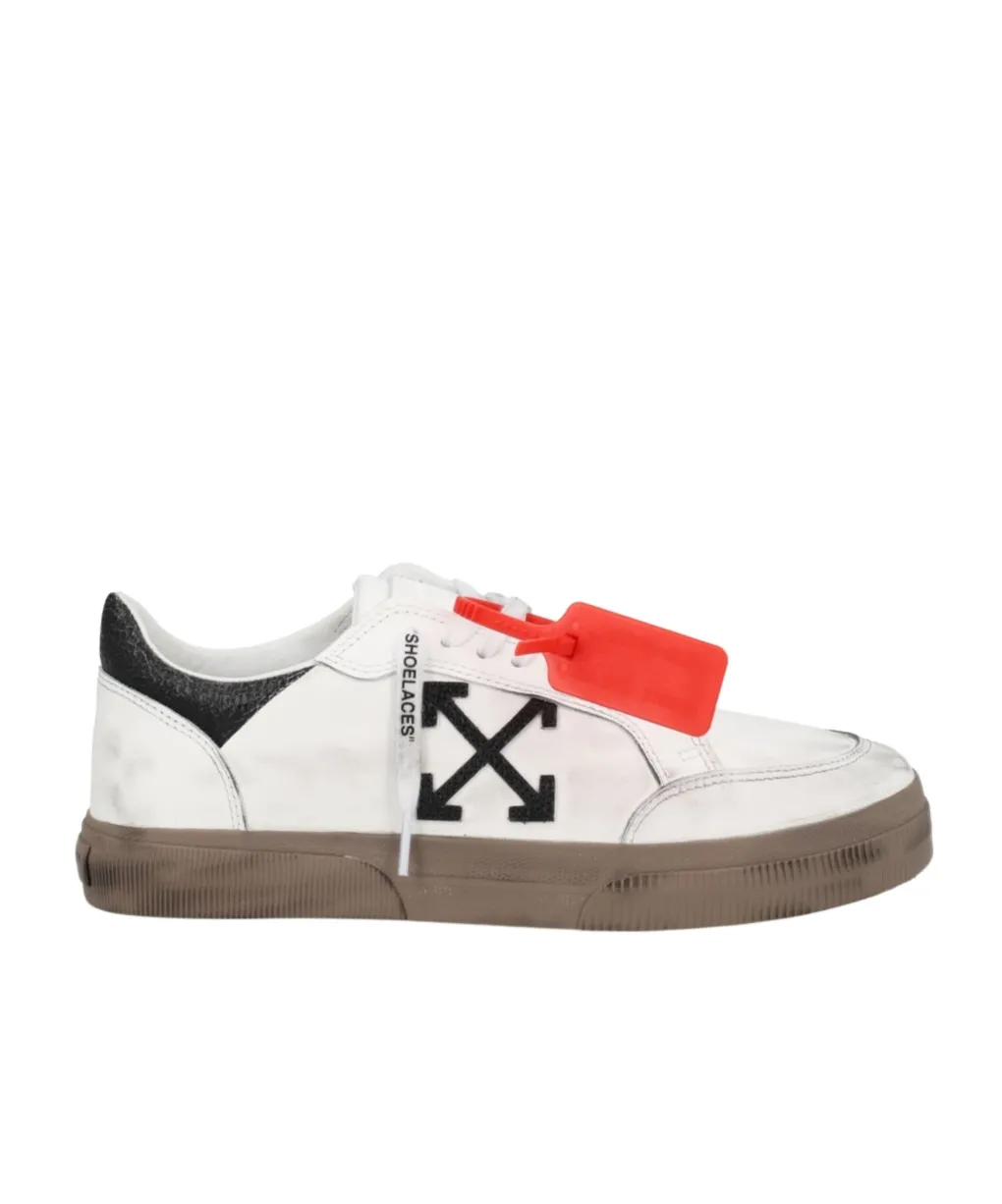 Off-White Logo Patch Lace-Up Sneakers
