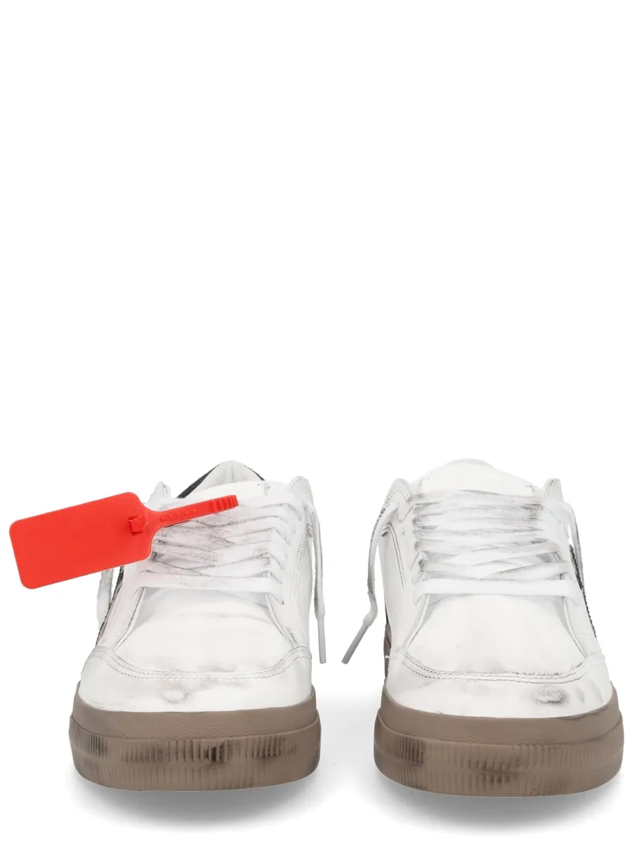 Off-White Logo Patch Lace-Up Sneakers