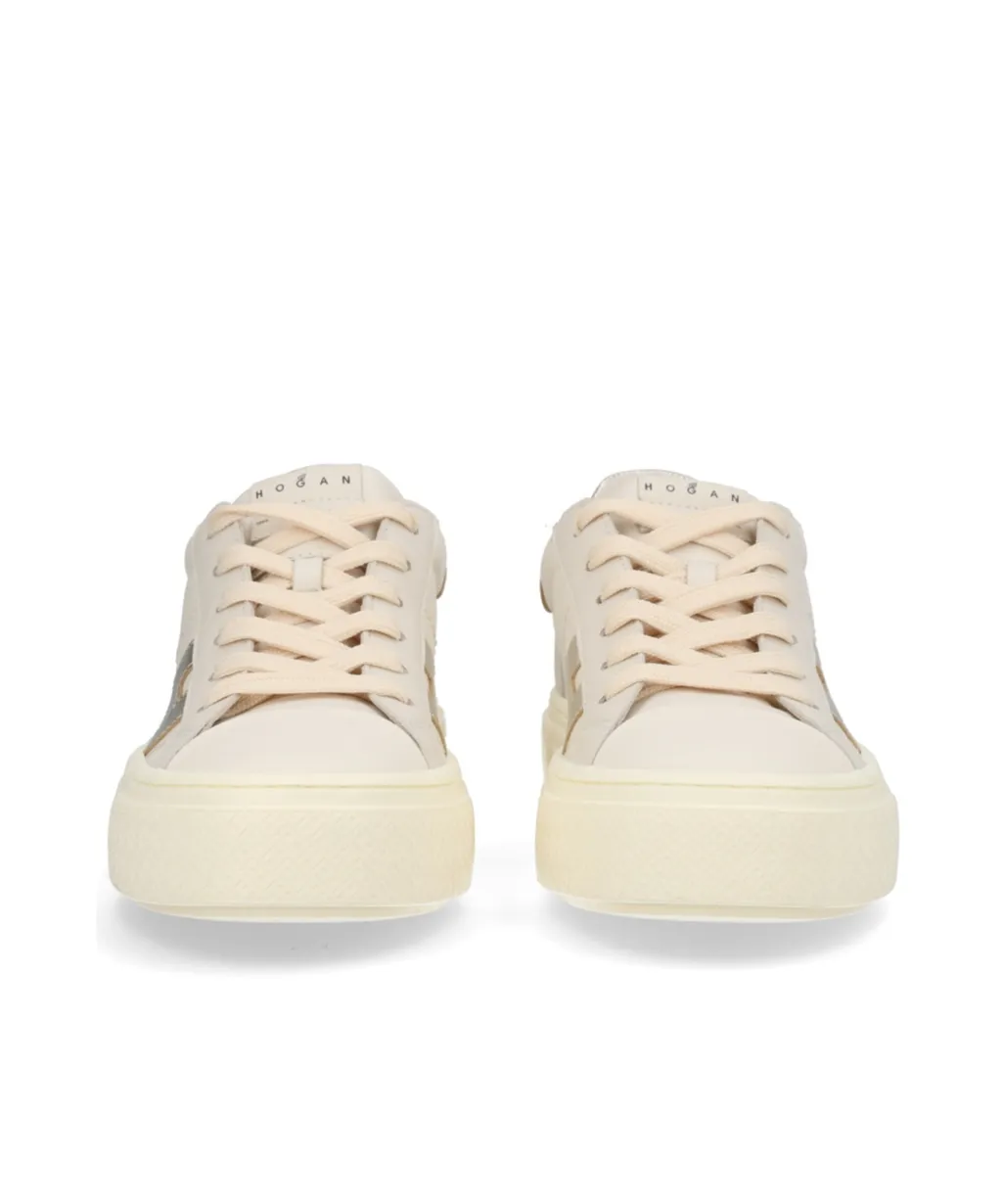 Hogan Low Top Lace-Up Sneakers