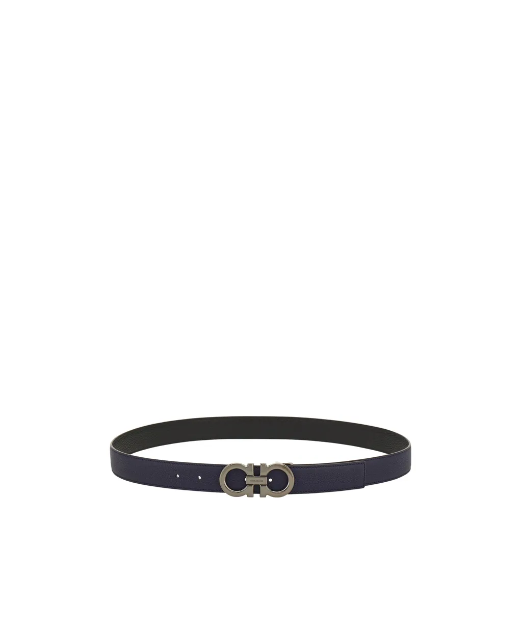 Reversible And Adjustable Gancini Belt