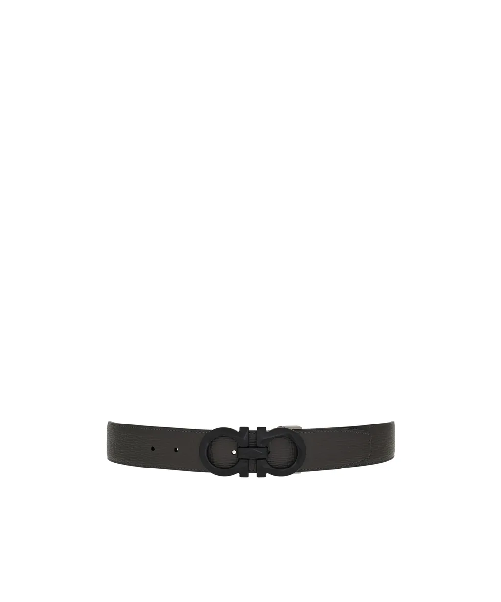 Reversible And Adjustable Gancini Belt