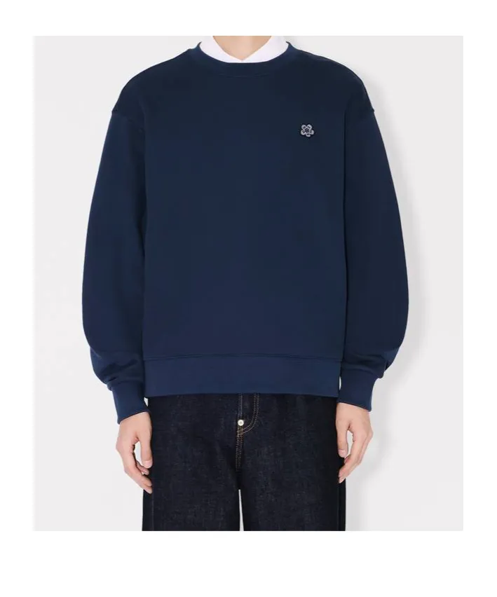 Embroidered Sweatshirt In Coton Boke Flower