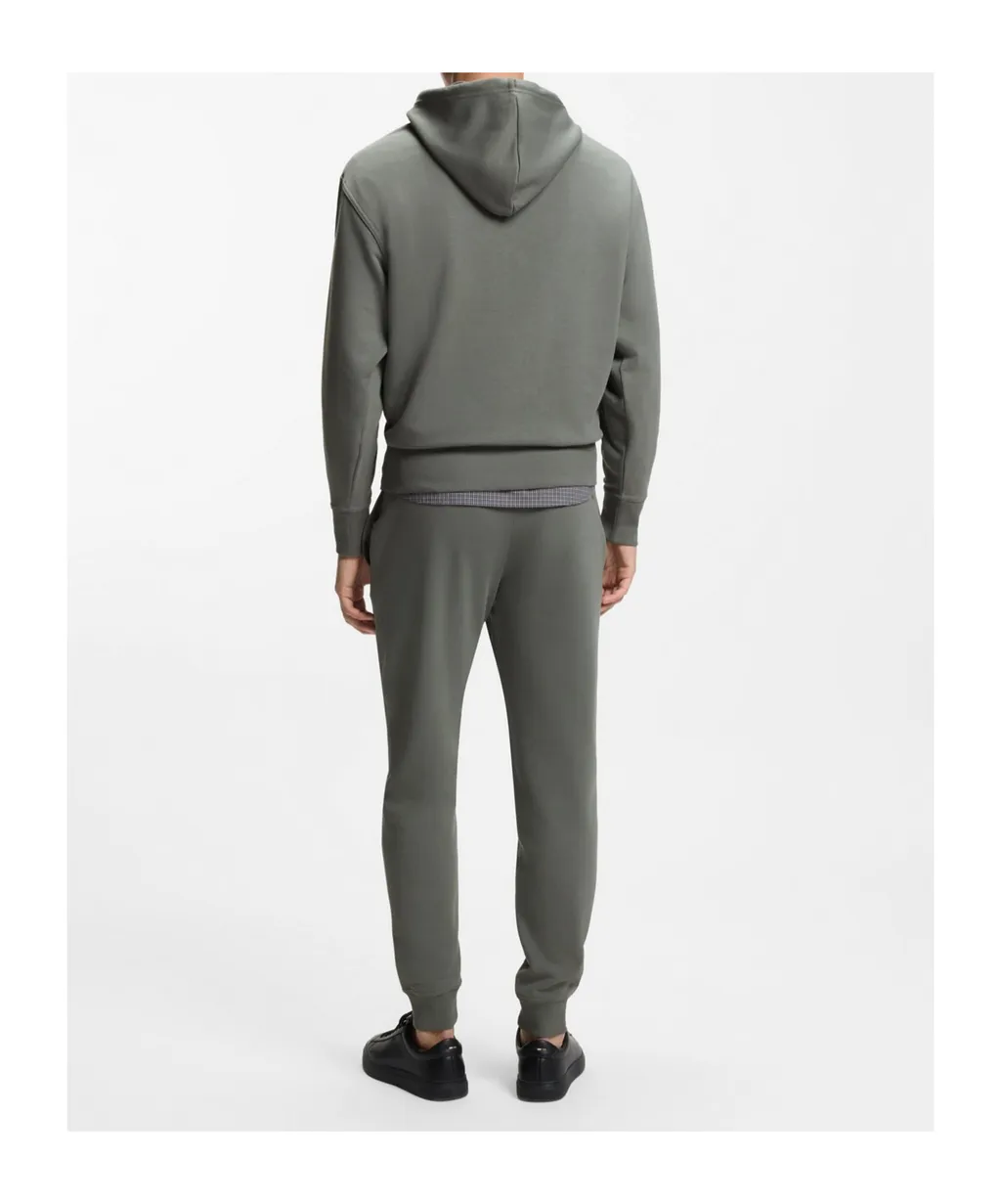 Cotton-Terry Tracksuit Set With Contrast Logos