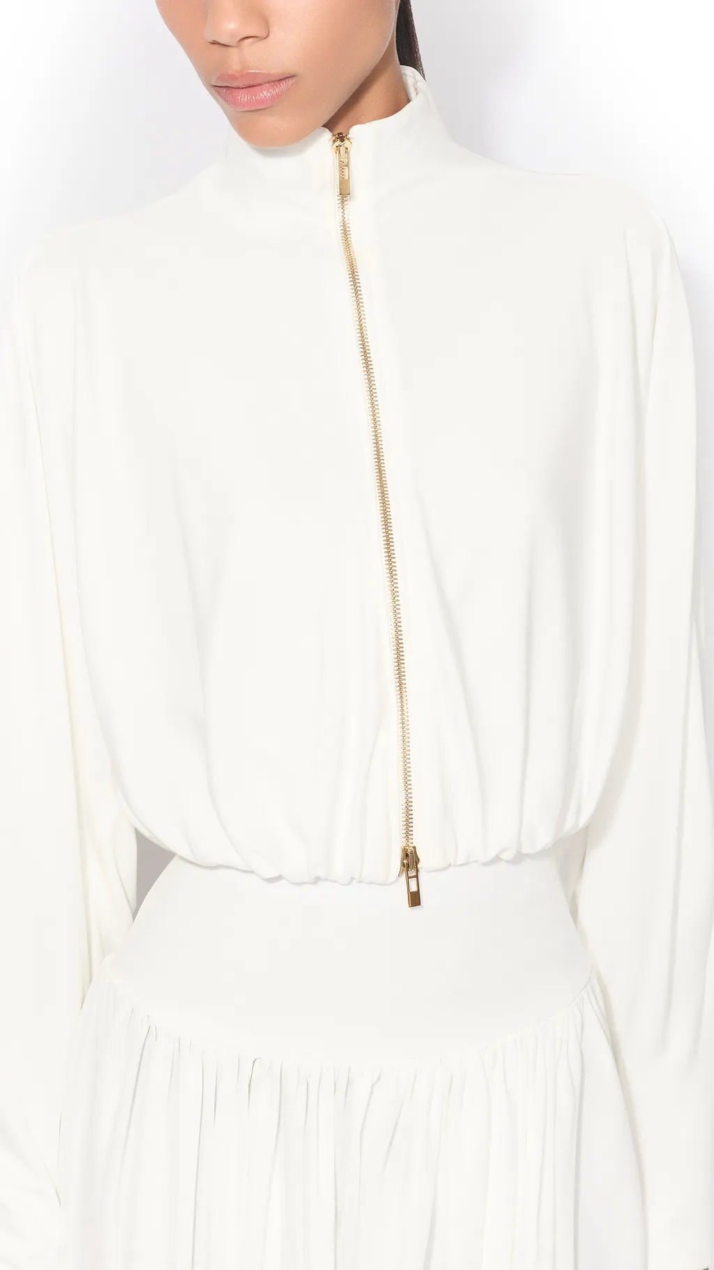 High-Neck Casual Jacket