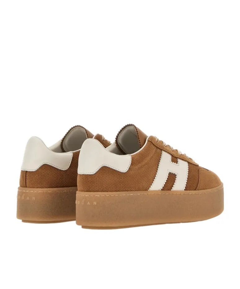 Hogan H698 Platform Lace Up Sneakers