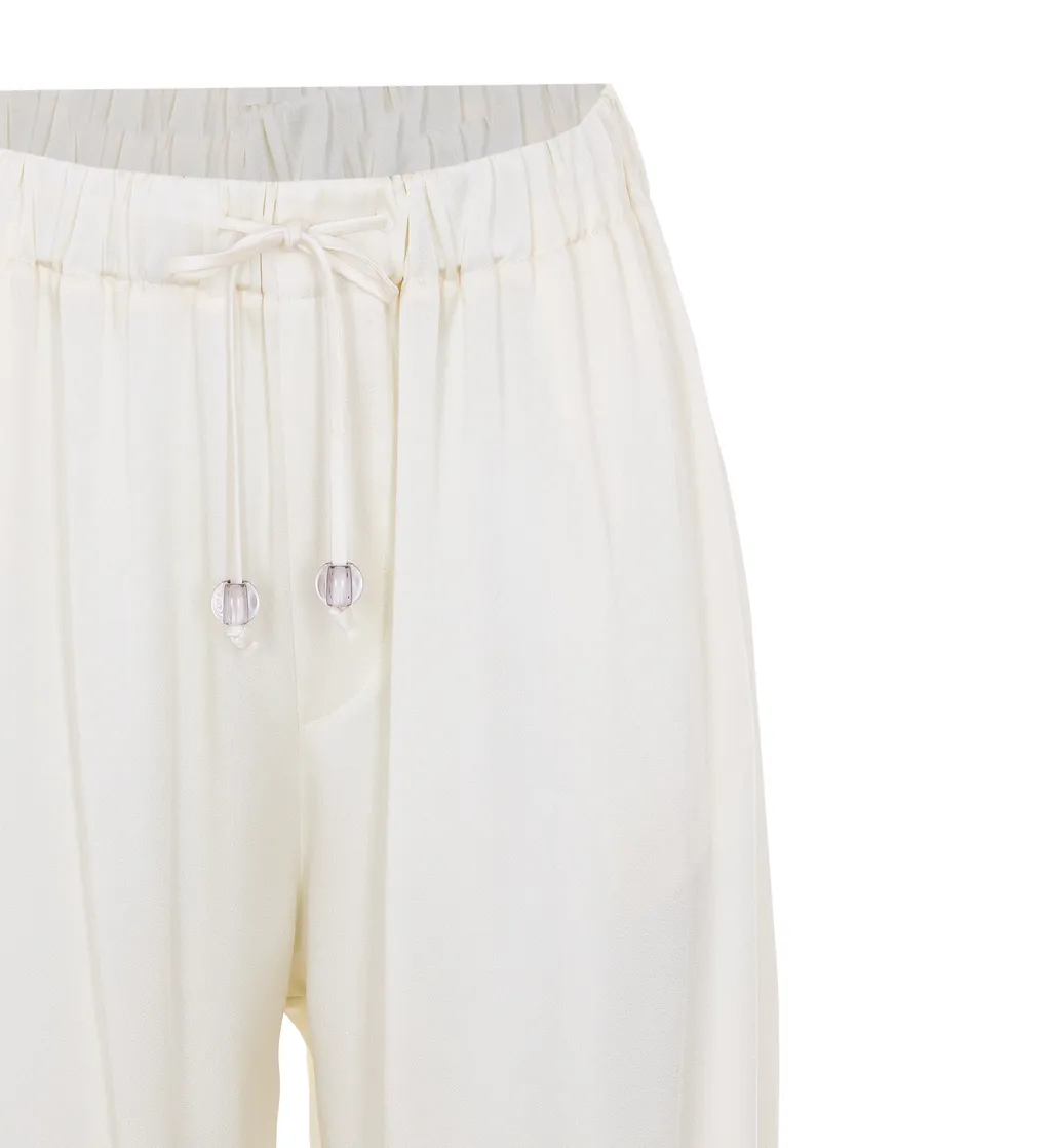 Fabiana Filippi Satin Flared Trousers