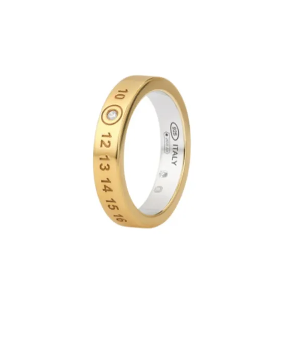 Numerical Diamond Ring