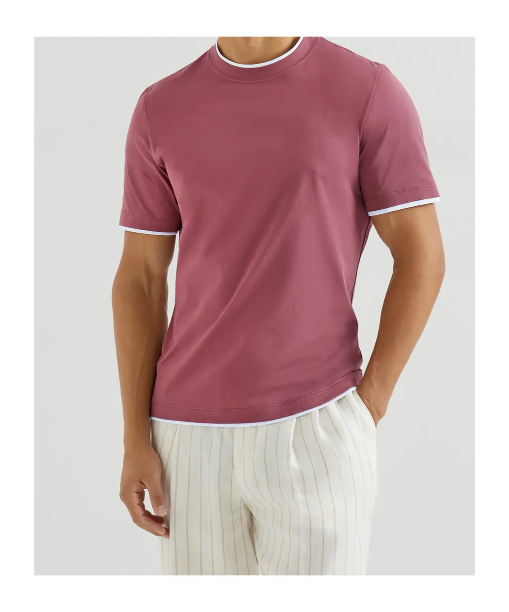 Brunello Cucinelli Layered Crewneck T-Shirt