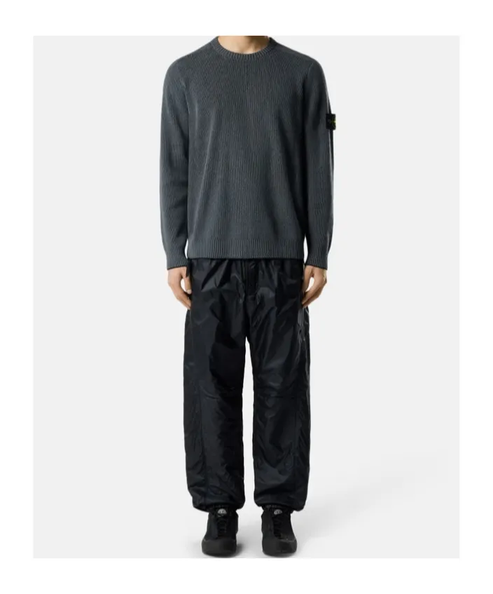 Loose-Fit Crewneck Jumper With Raglan Sleeves