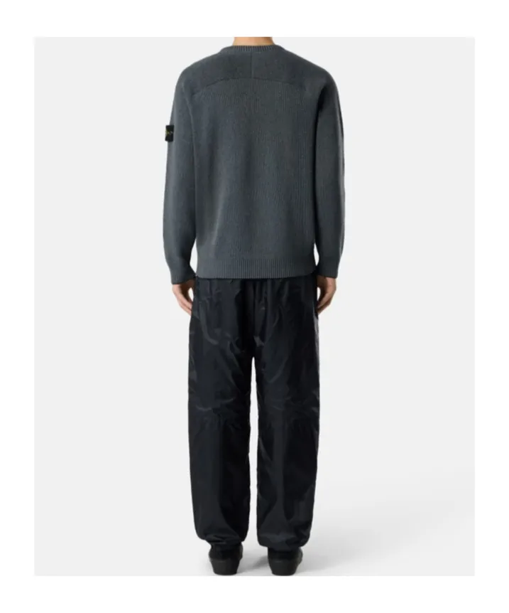Loose-Fit Crewneck Jumper With Raglan Sleeves