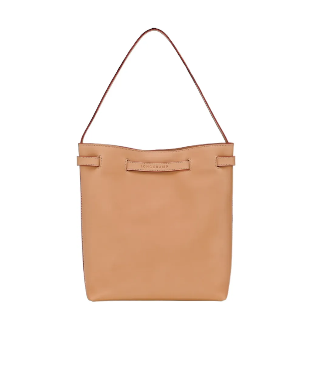 Le Roseau L Smooth Leather Shoulder Bag