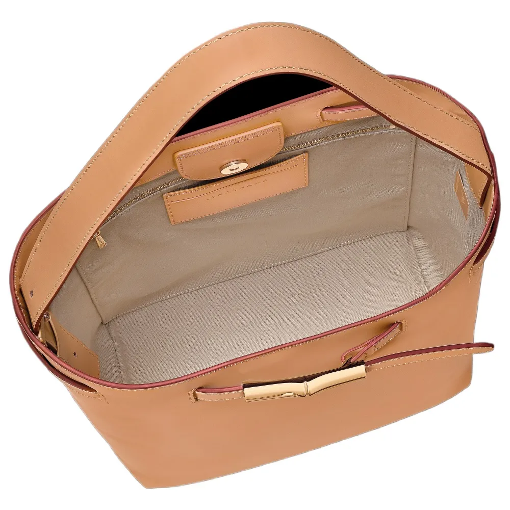Le Roseau L Smooth Leather Shoulder Bag