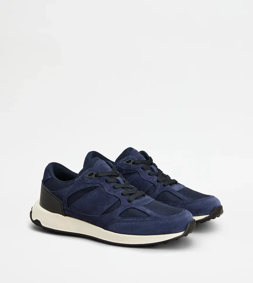 Tod's Panelled Lace-Up Sneakers