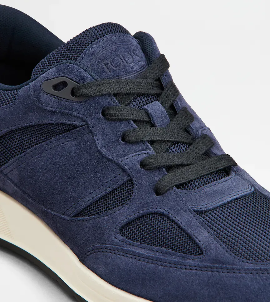 Tod's Panelled Lace-Up Sneakers