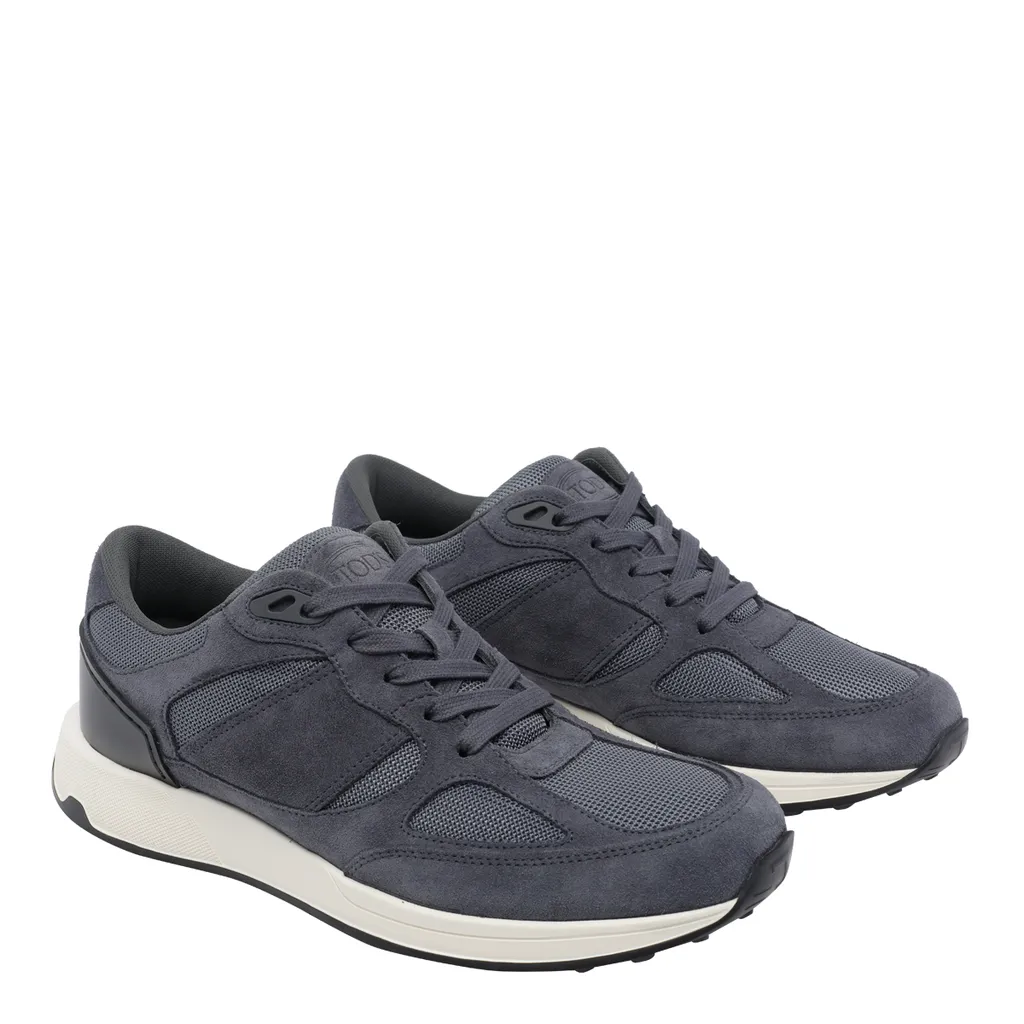 Tod's Mesh Panelled Lace-Up Sneakers