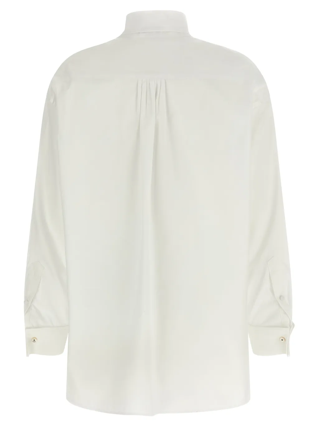Kenzo Lavalliere Collar Long-Sleeve Shirt