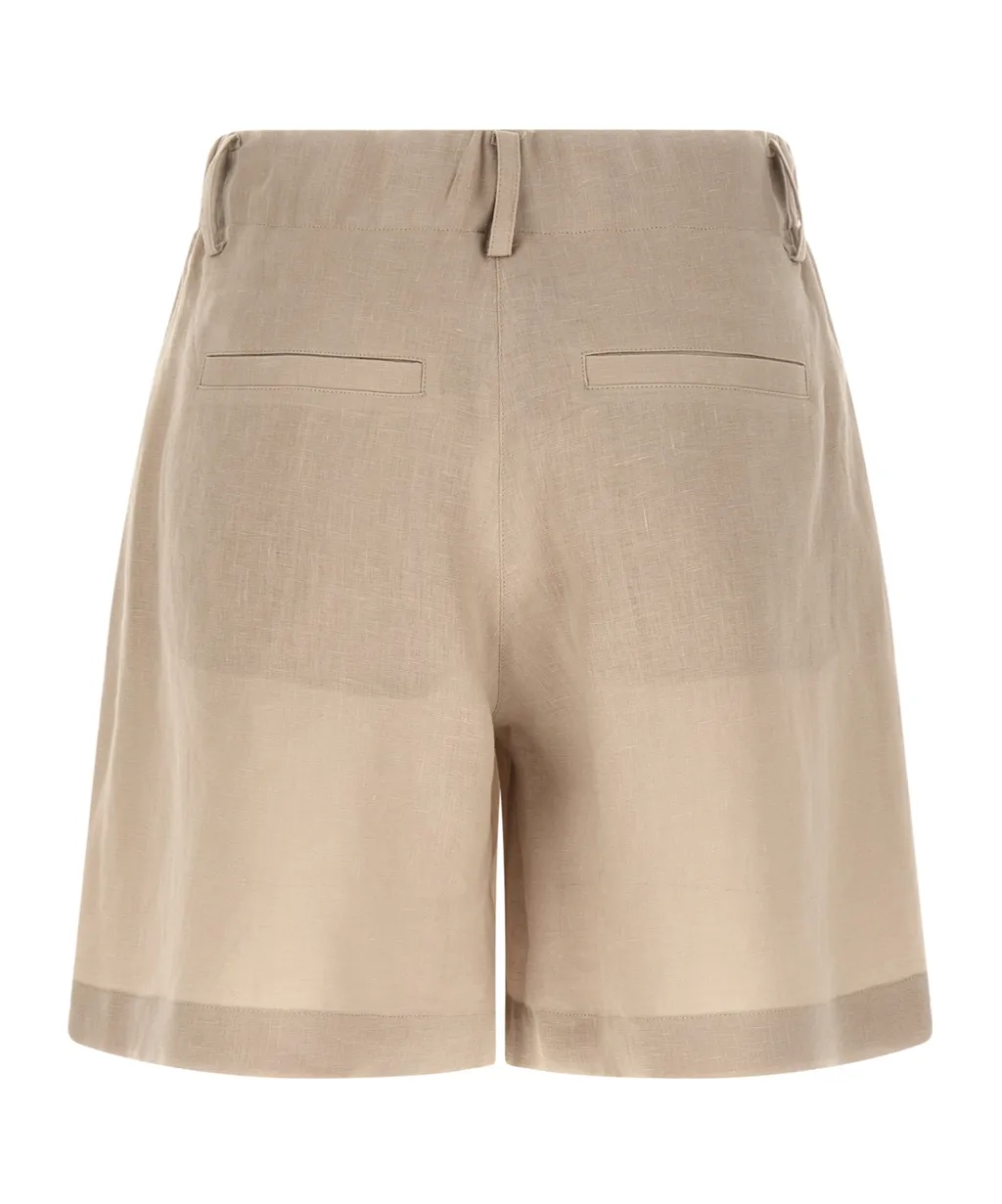 Brunello Cucinelli Double Pleated Shorts