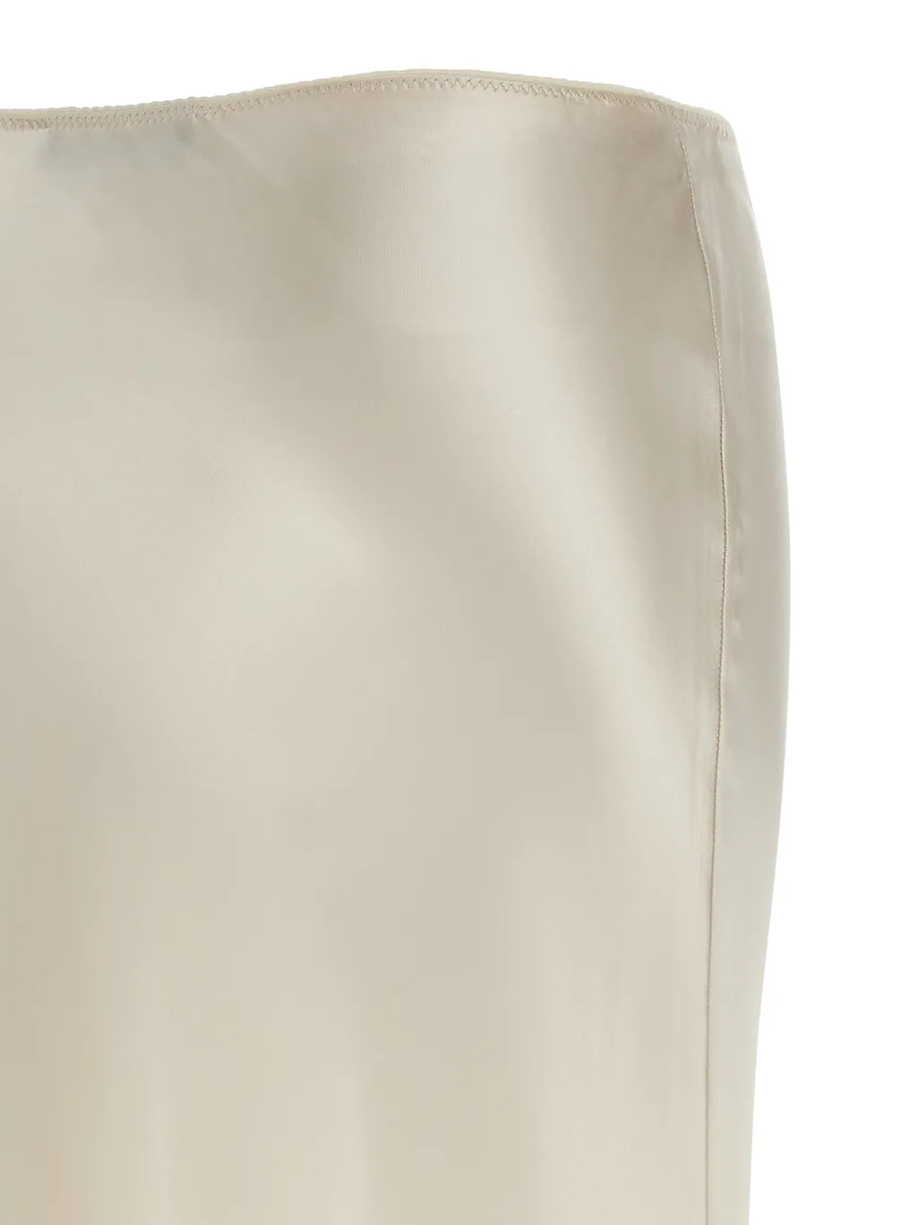Fabiana Filippi Satin Midi Skirt