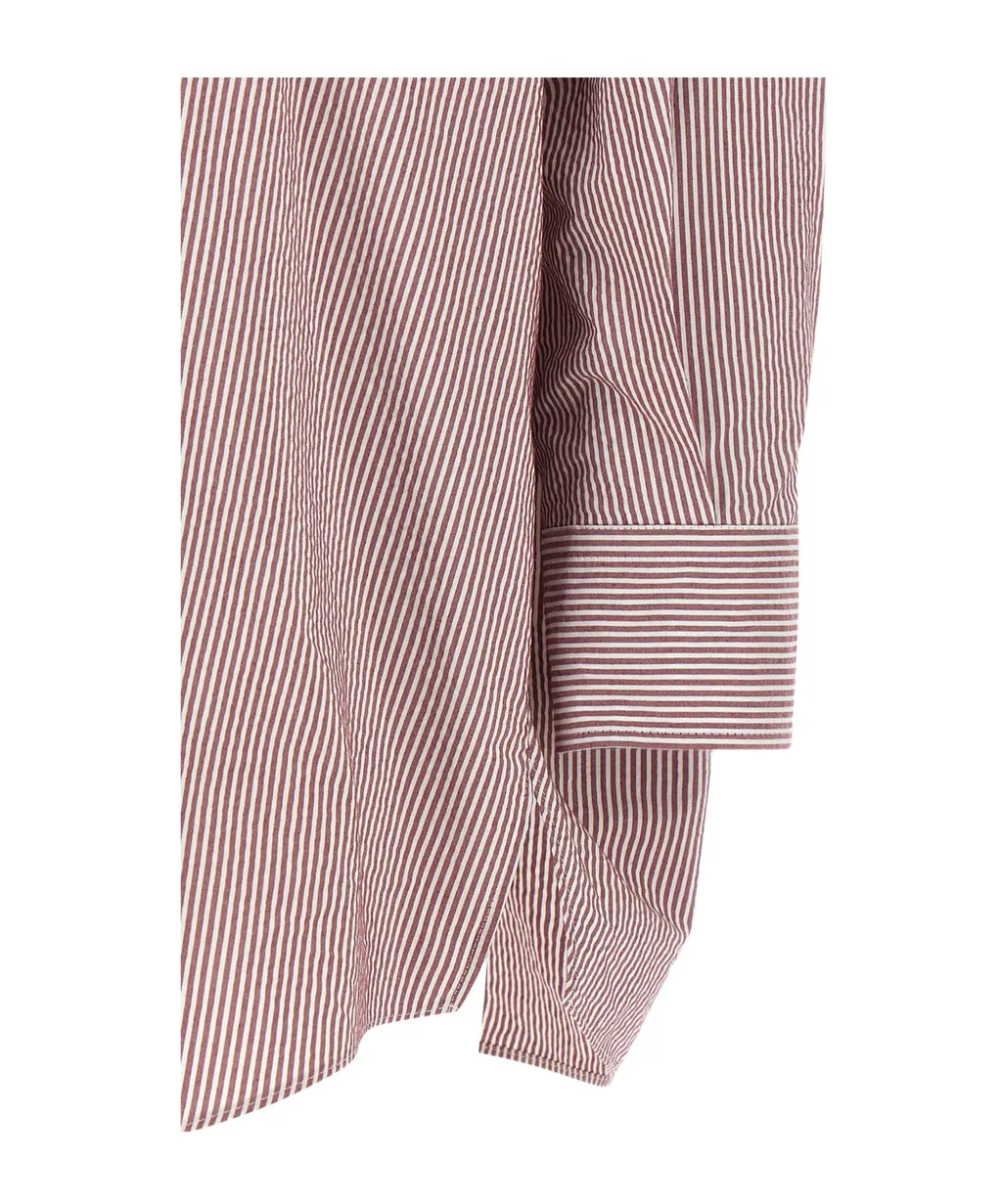 Brunello Cucinelli Striped Long-Sleeved Shirt