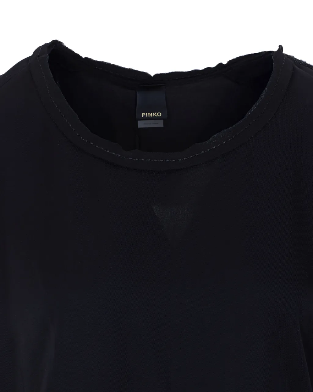 Pinko Cape-Sleeve Crewneck Top