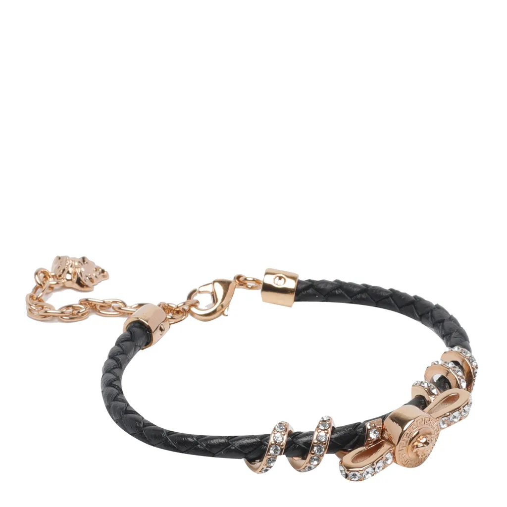 Versace Medusa Embellished Charm Bracelet