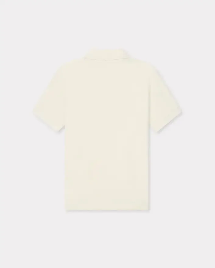 Kenzo Boke Flower Embroidered Slim Polo Shirt