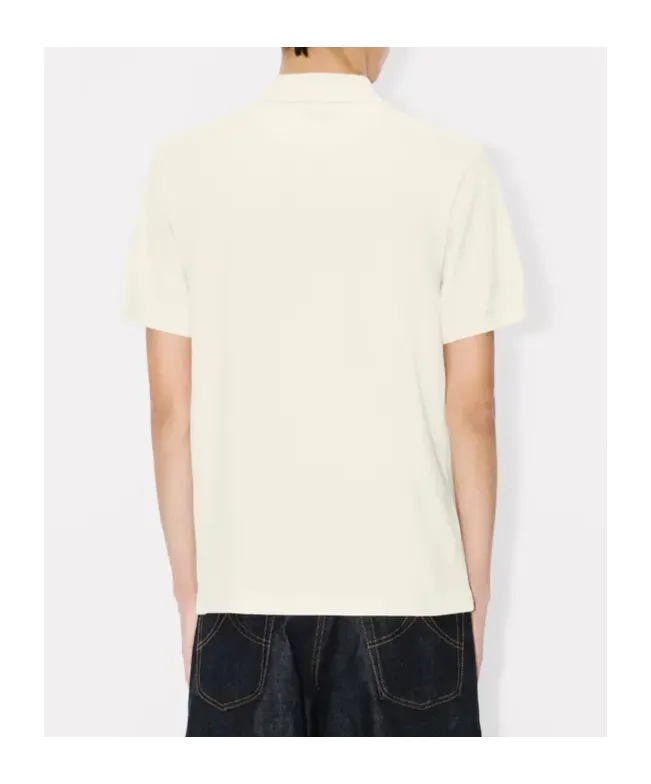 Kenzo Boke Flower Embroidered Slim Polo Shirt
