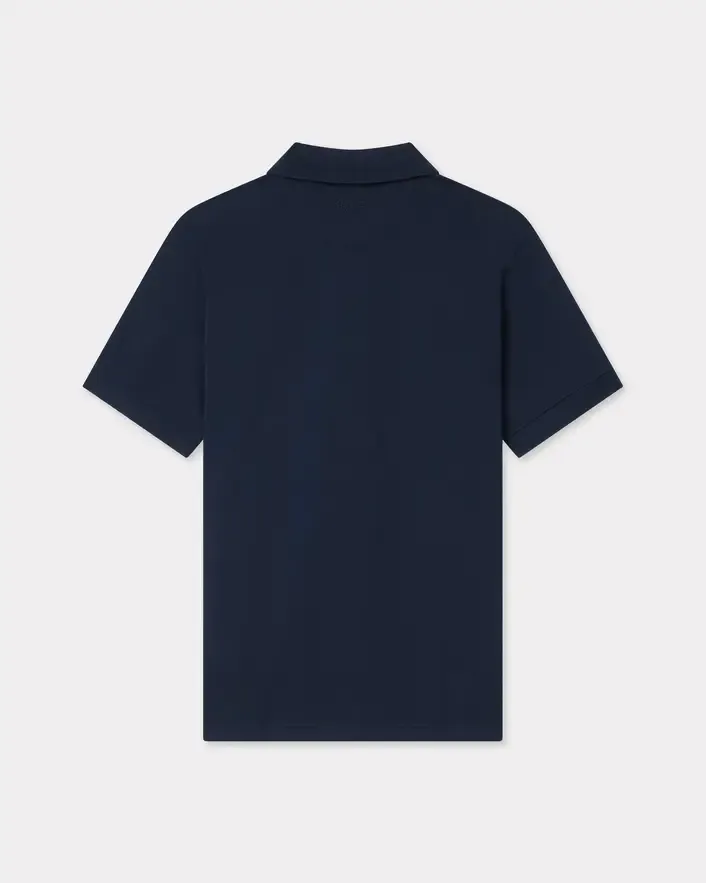 Kenzo Boke Flower Embroidered Slim Polo Shirt
