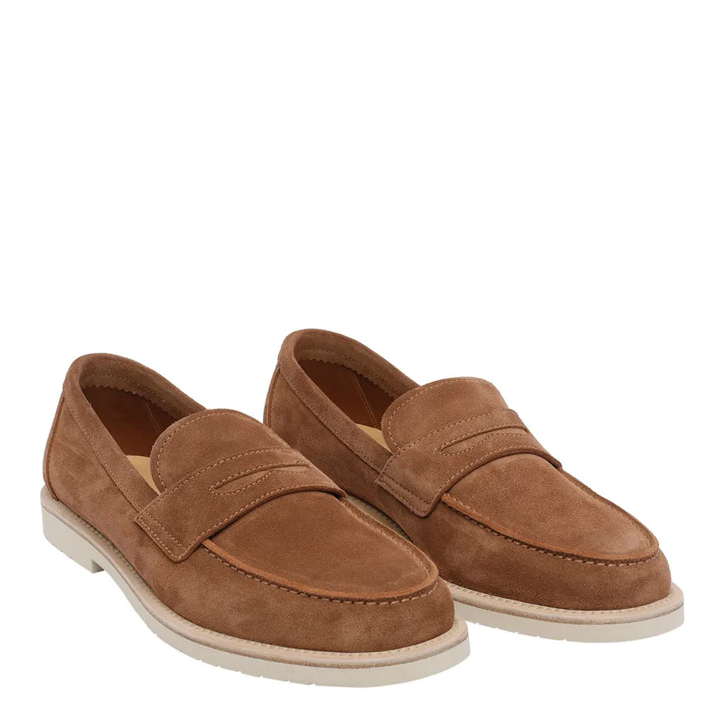 Brunello Cucinelli Slip-On Flat Loafers