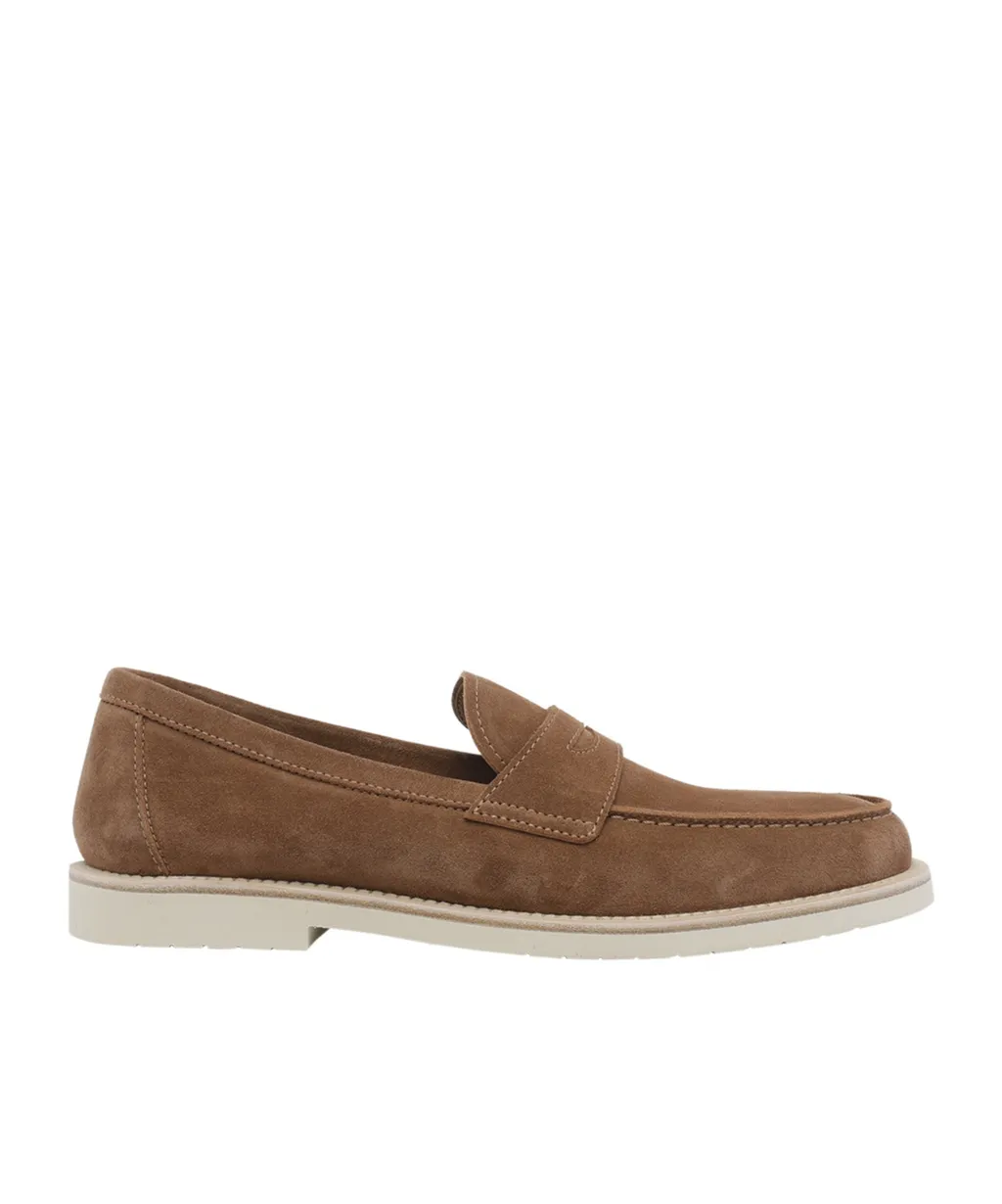 Brunello Cucinelli Slip-On Flat Loafers