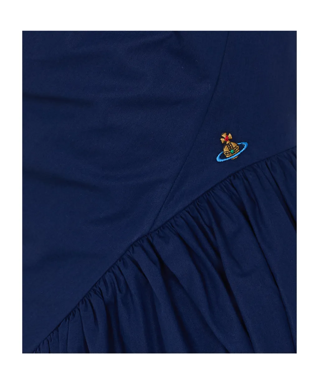 Vivienne Westwood Orb Embroidered Mini Dress