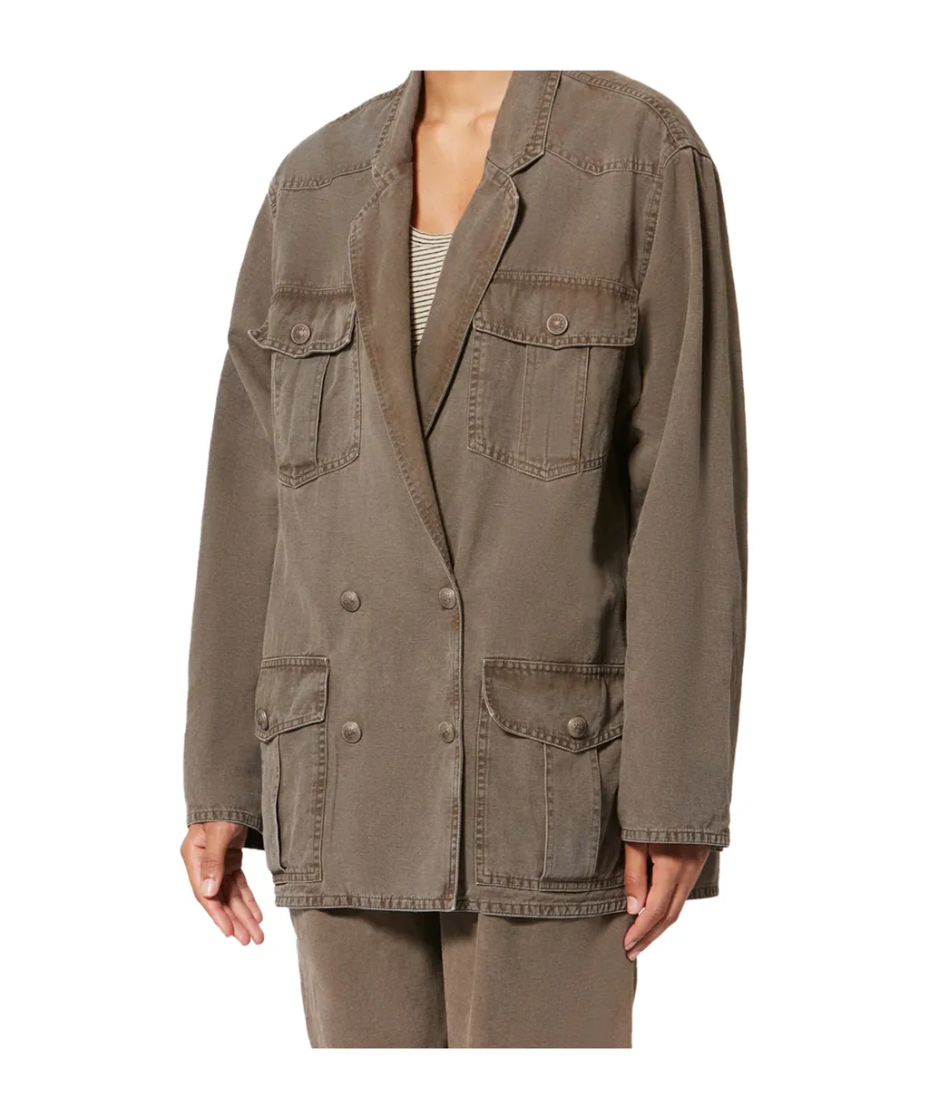Snap Button Blazer