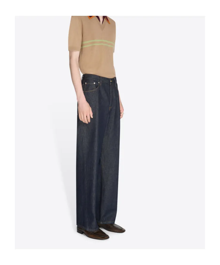 Dries Van Noten Trousers Blue
