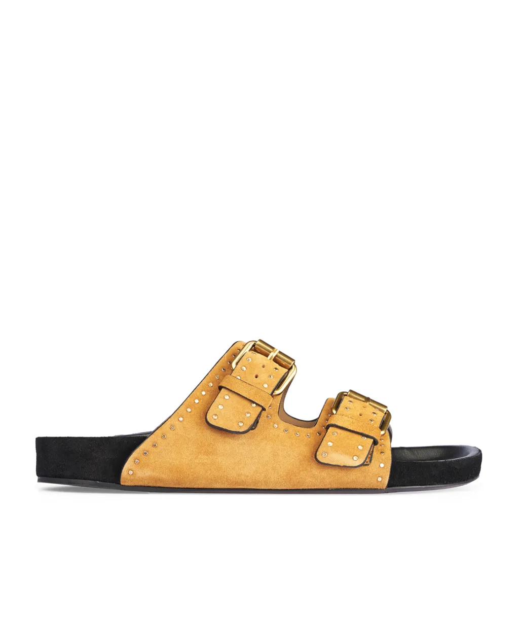 Buckle Detail Slippers