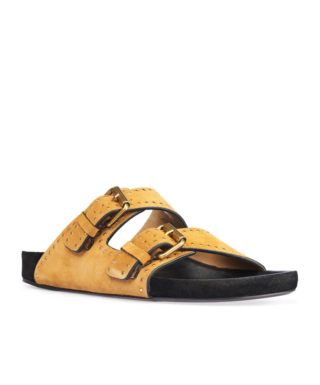 Buckle Detail Slippers