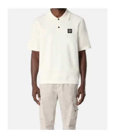 Knit Short-Sleeve Polo