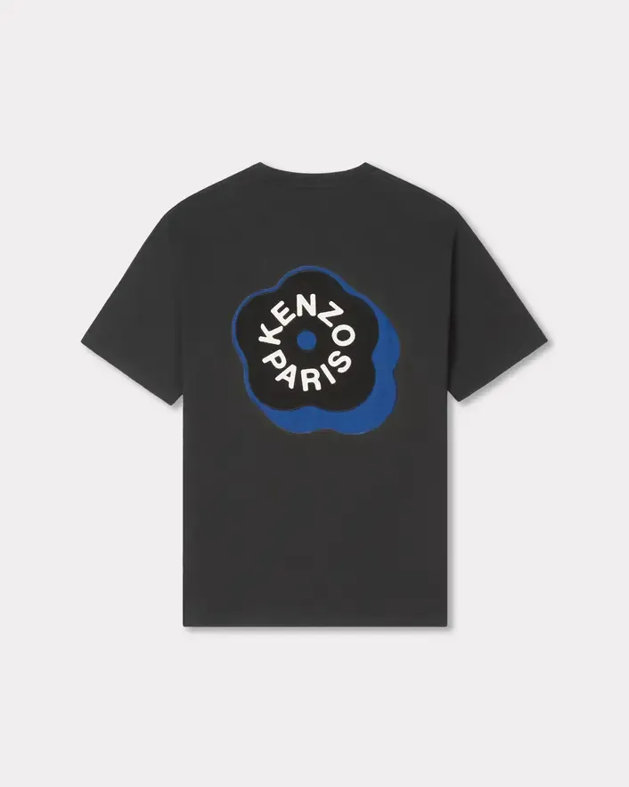 Embroidered Oversized T-Shirt In Cotton Boke Flower 2.0