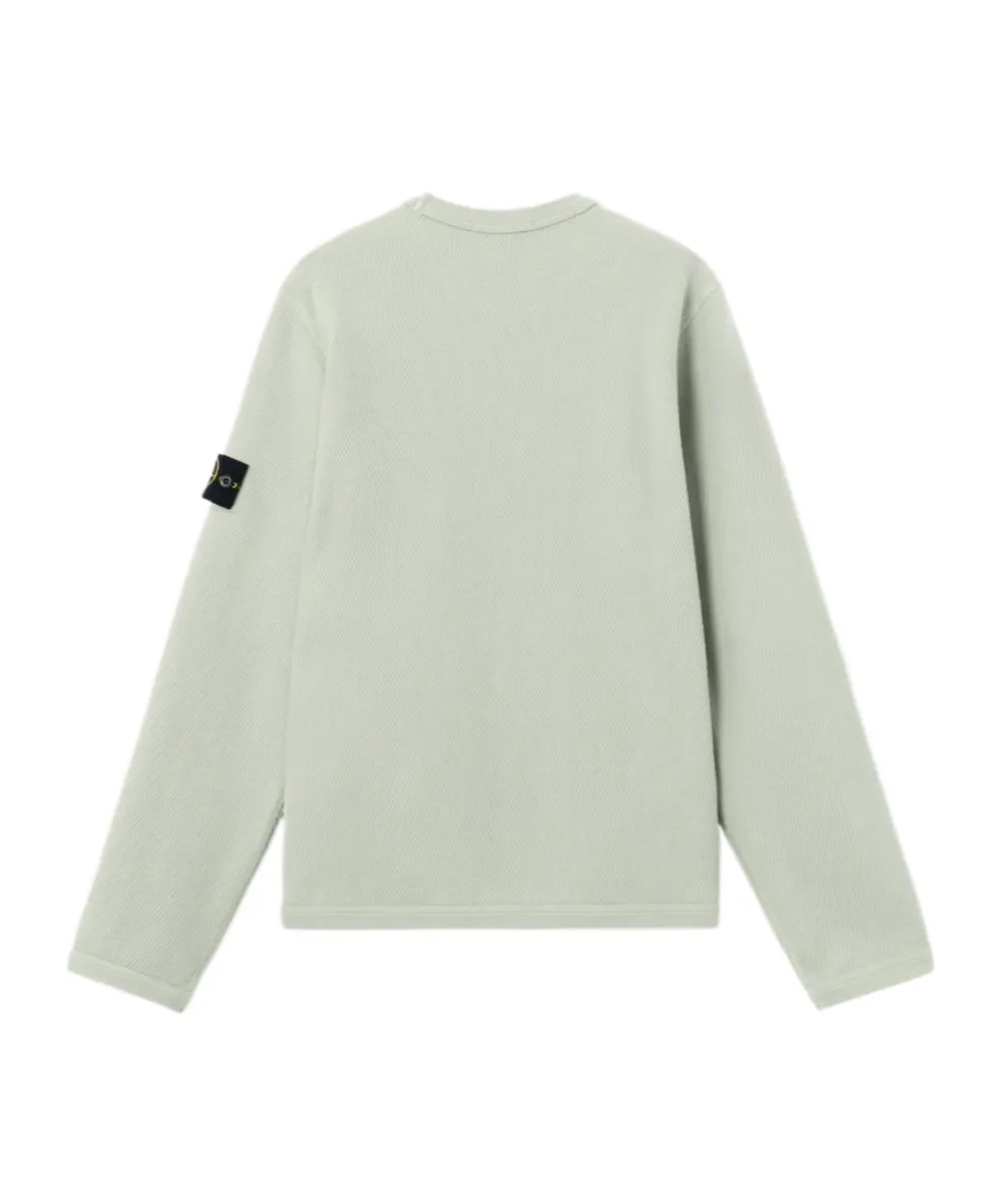 Regular-Fit Crewneck Sweatshirt With Elasticated Trims