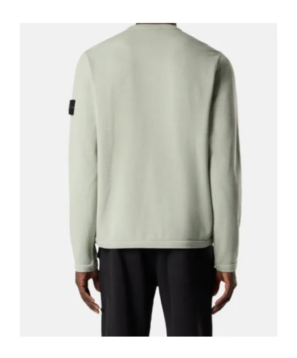 Regular-Fit Crewneck Sweatshirt With Elasticated Trims