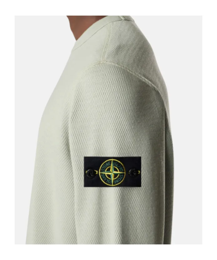 Regular-Fit Crewneck Sweatshirt With Elasticated Trims