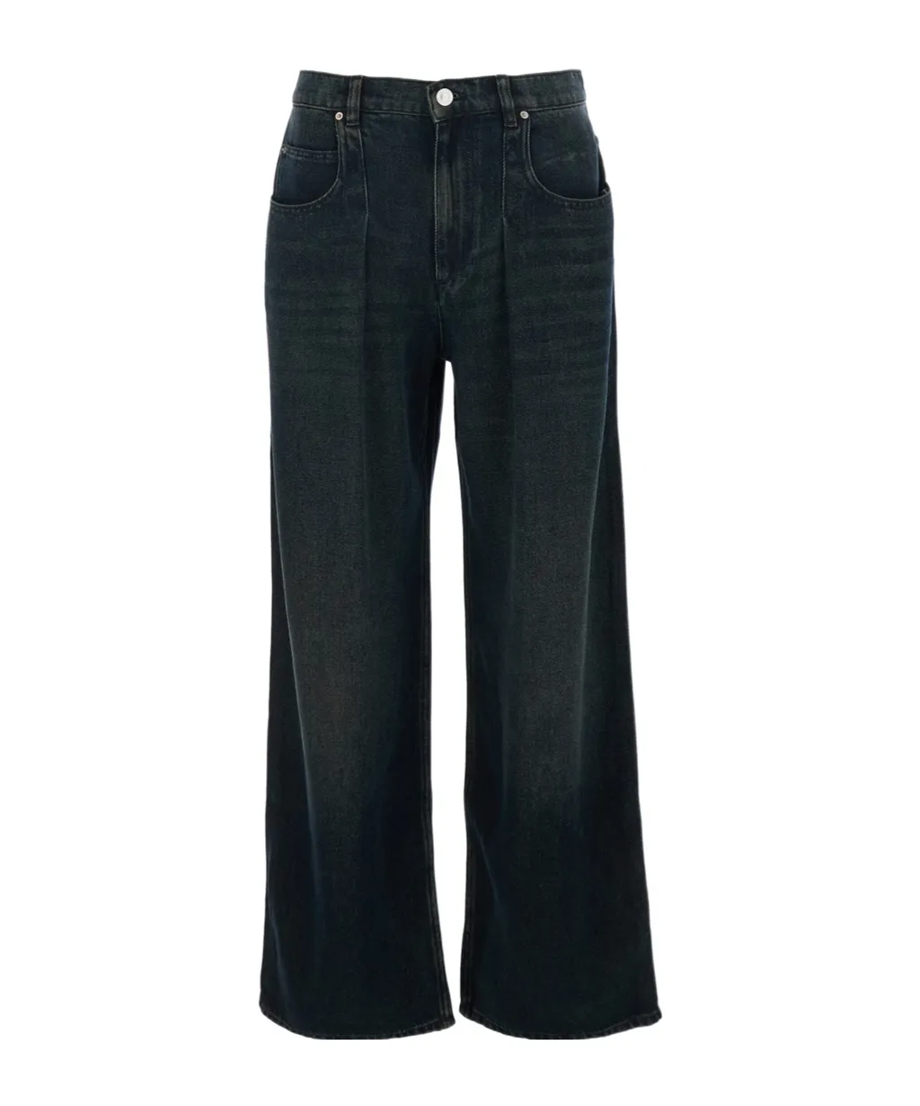 Isabel Marant Rodayna Pleated Jeans