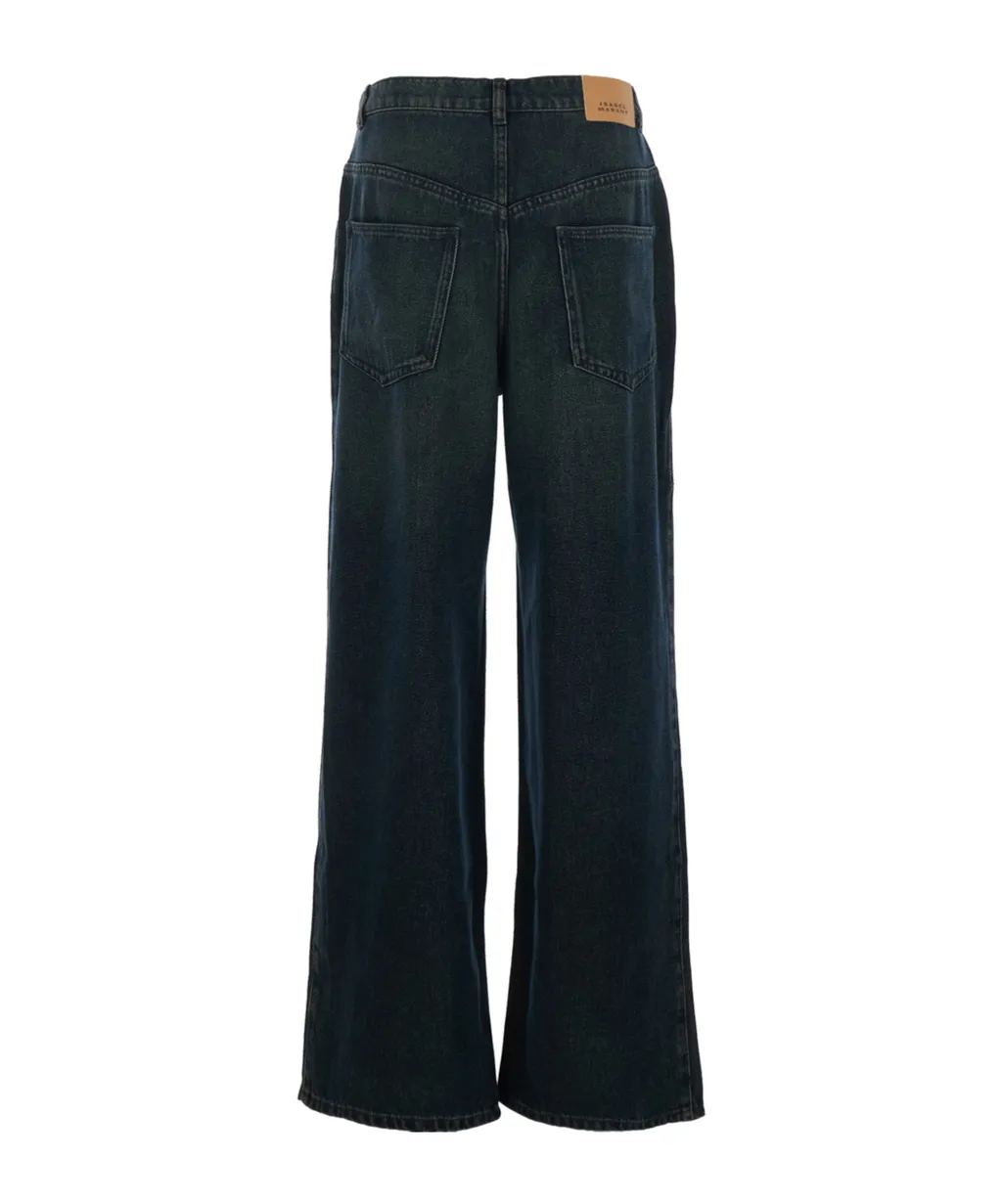 Isabel Marant Rodayna Pleated Jeans