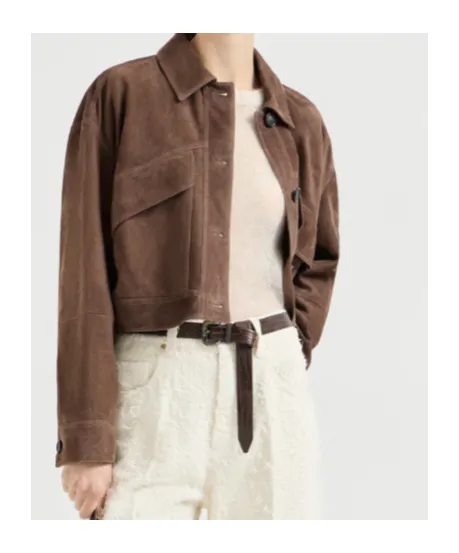 Brunello Cucinelli Couture Cropped Jacket