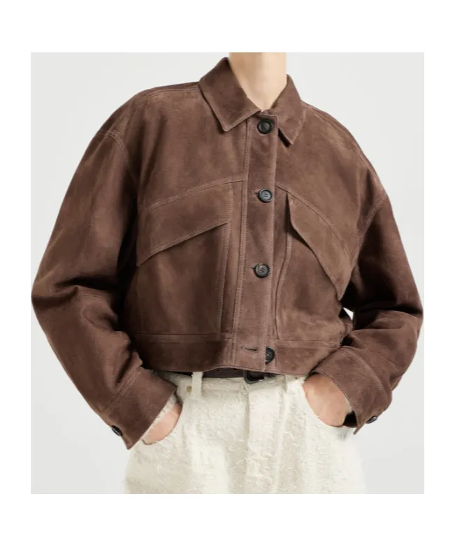 Brunello Cucinelli Couture Cropped Jacket
